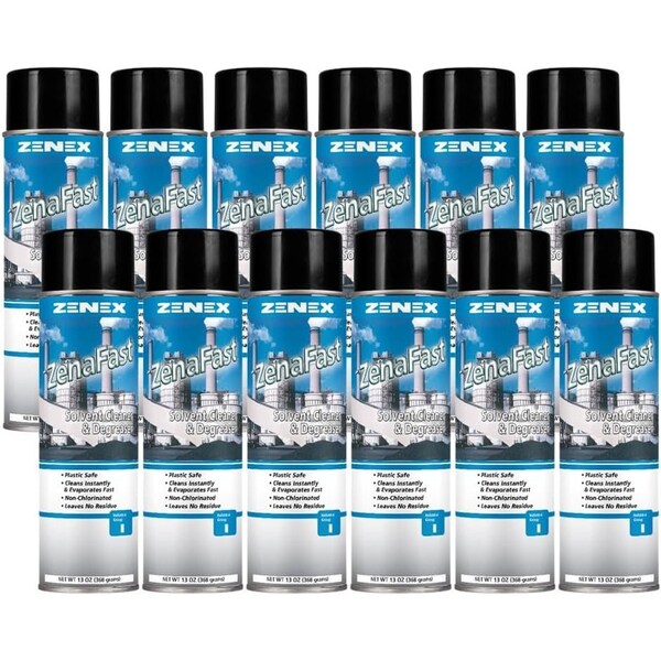 Zenex Zenafast Solvent Cleaner & Degreaser Plastic Safe net 13 oz., 12PK 499075 - main